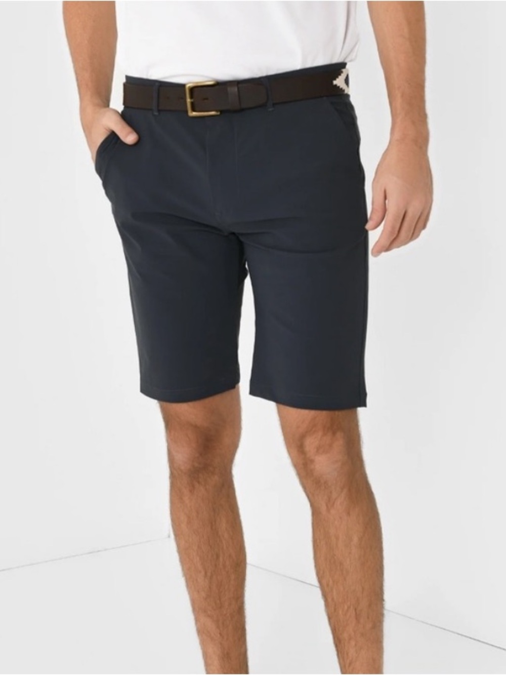 Greyson Montauk Performance Black Golf Shorts Waist 36